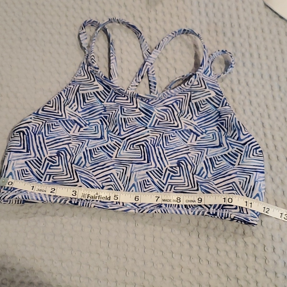 Athleta reversible swim top (48) - Picture 3 of 4